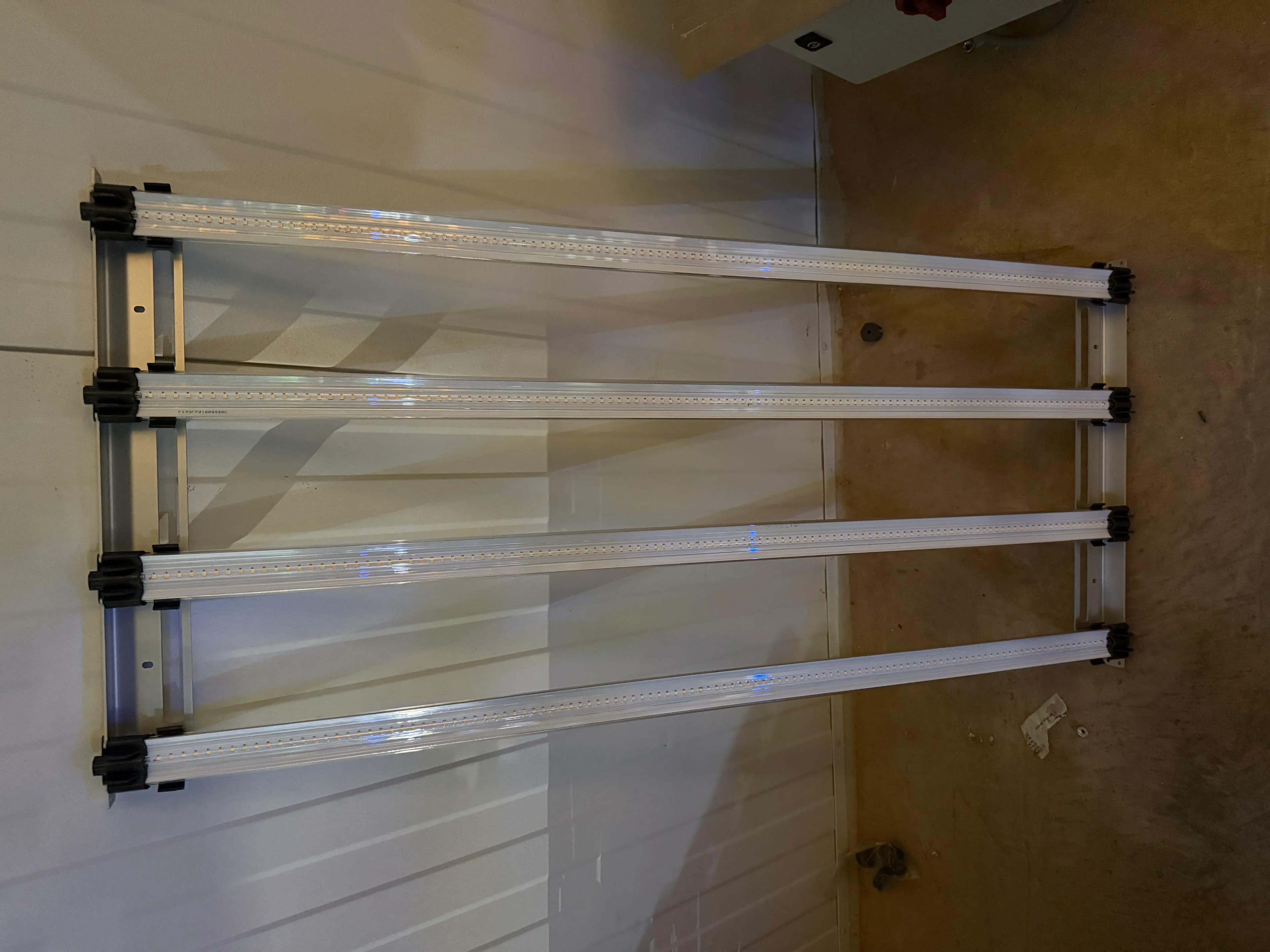 Lot of 100 - Fluence RAZR 4-Bar LED Grow Lights - Commercial Vertical Farming