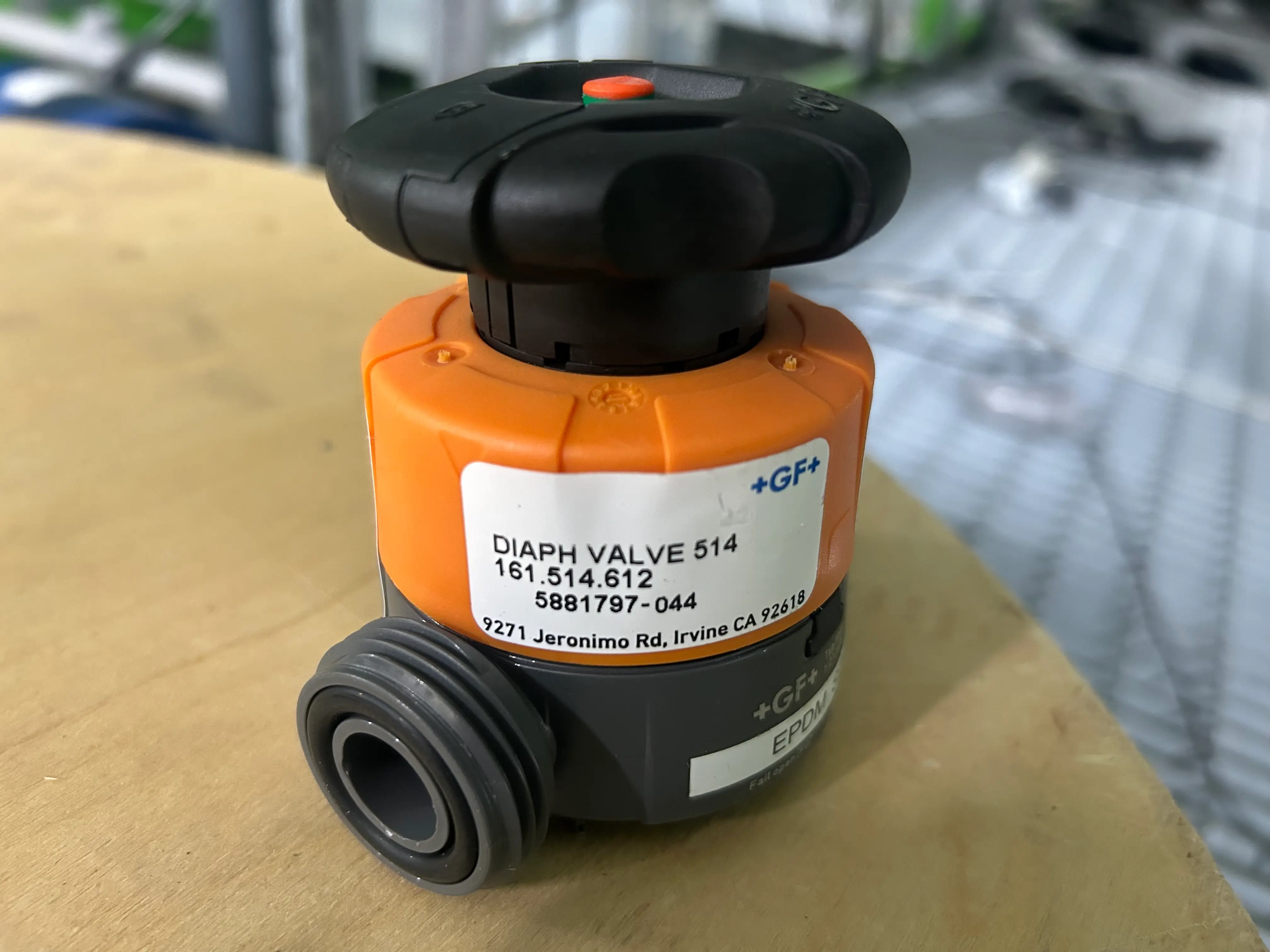 GF Piping Systems Diaphragm Valve 514 – EPDM, PVC-U Body (Lot of 100) | New / QC Passed | Atlanta, GA