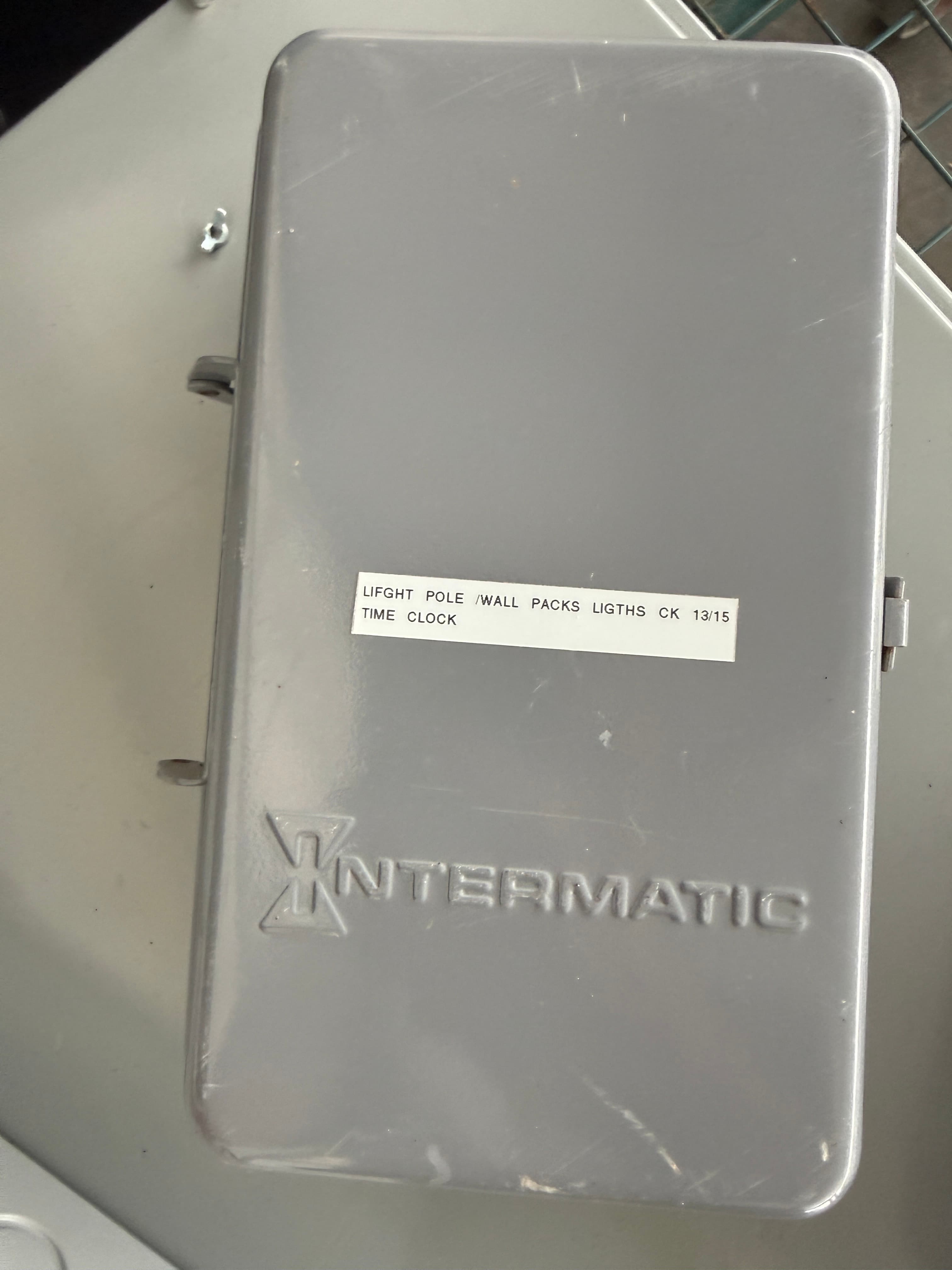 Intermatic T104R 24-Hour Mechanical Time Switch — 40A, 208-277V, NEMA 3R Enclosure