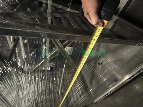 AEROFARMS LOT 125 - 64 High-Quality Grid Carts with Caster Wheels: Previously Used for Germination - Forklift-Compatible - Image 3