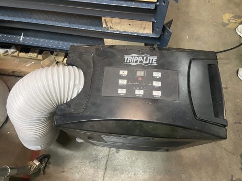 Tripp Lite Portable IT Room Air Conditioner, 1 Ton unit designed to provide a cool, stable environment for IT equipment.