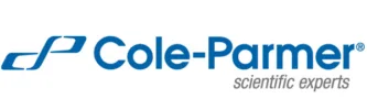 Logo of Cole-Parmer, a global leader in laboratory and industrial equipment and supplies.