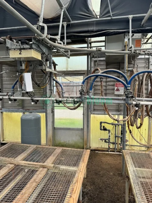 21' Double Rail Watering Boom System 2 with Cherry Creek Systems Network Irrigation Controller in GH23 Starting Area.