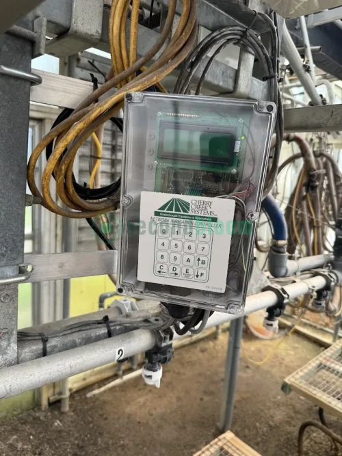 21' Double Rail Watering Boom System 2 with Cherry Creek Systems Network Irrigation Controller in GH23 Starting Area.