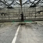 Far view of the 21' Cherry Creek Systems Control Tower Watering Boom System in GH28 Starting Area Bay 11 at SecondBloom Auctions.