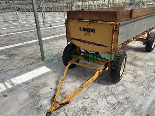 Front view of the Lindig Greenhouse Cart