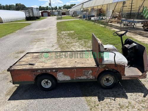 Taylor Dunn Golf Cart Orange