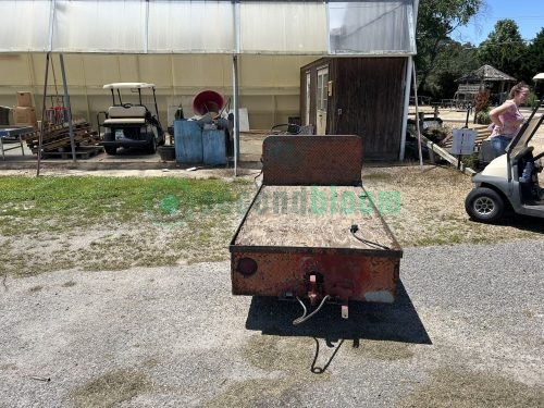 Taylor Dunn Golf Cart Orange