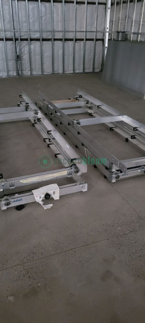 PIPP Rack System Frames on Warehouse Floor