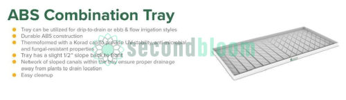 ABS Combination Tray Specifications by Pipp Horticulture