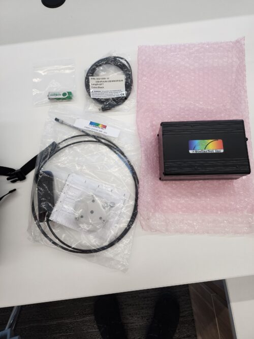 StellarNet Black-Comet CXR-SR-25 Spectrometer with accessories