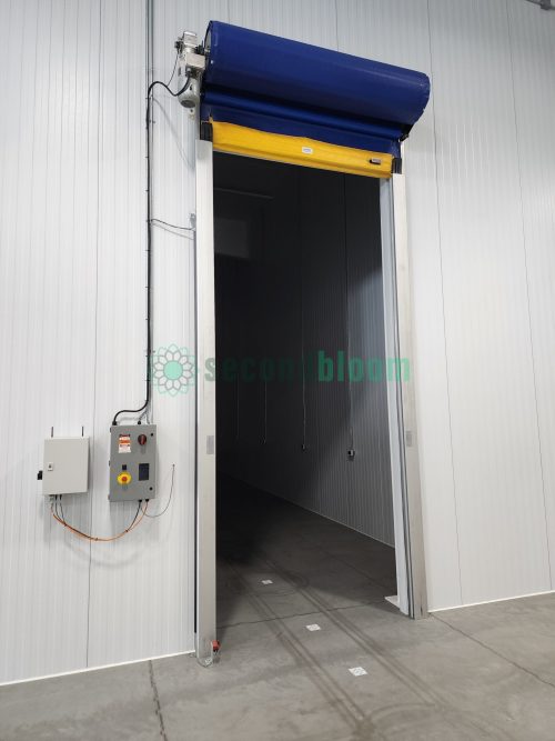 ASSA ABLOY Albany high-speed door system in a controlled environment agriculture facility