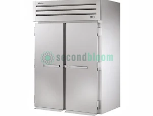 Front view of True 2-Door Stainless Steel Roll-In Freezer, Model TG2FRI – 2S