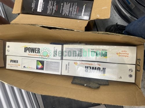 iPower 1000W Super HPS grow lamps in a box.