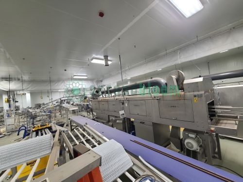 LIMEX industrial washer access panel and external components on stainless steel frame