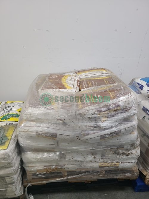 Pallet of 35 bags of Magnific 11-0-0 Water Soluble Magnesium Nitrate fertilizer for controlled environment agriculture applications