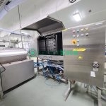 Viscon industrial washing system with control panel and open access door showing internal components