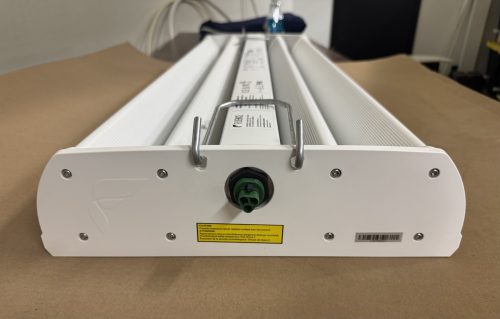 End of Fluence RAPTR 1000 showing power connector