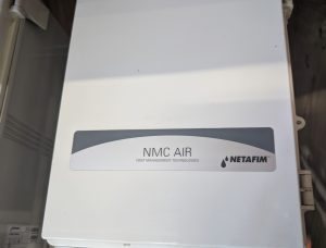 Netafim NMC Air cloud connectivity module for remote greenhouse fertigation control and monitoring"