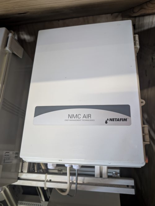 Netafim NMC Air cloud connectivity module for remote greenhouse fertigation control and monitoring"